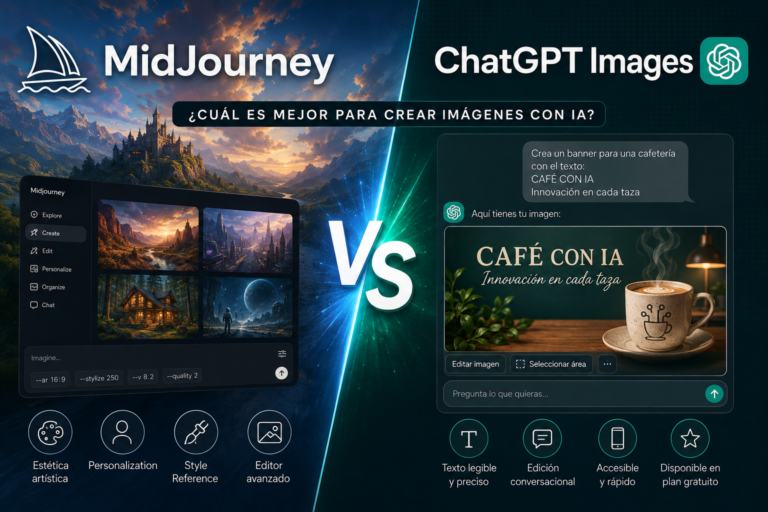 🎨 MidJourney vs ChatGPT Images: ¿cuál es mejor para crear imágenes con IA? 5 🎨 MidJourney vs ChatGPT Images: ¿cuál es mejor para crear imágenes con IA?