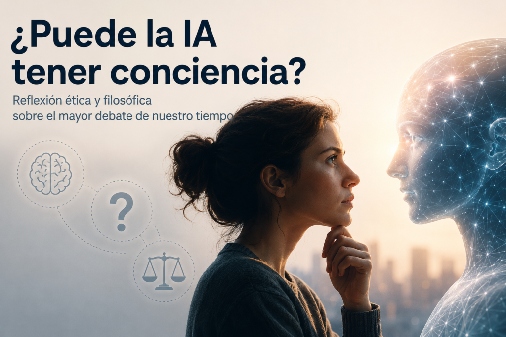 🧠 ¿Puede la IA tener conciencia? Una reflexión ética y filosófica sobre el futuro de la Inteligencia Artificial 2 ¿Puede la Inteligencia Artificial tener conciencia? Reflexión ética y filosófica